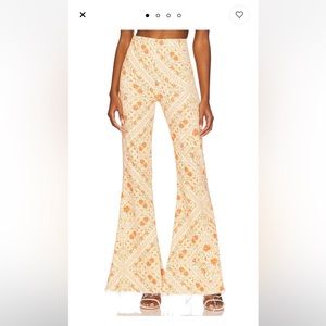 REVOLVE hippie flower flair pants